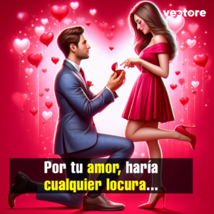 Imagen romántica con una frase de amor de distancia y beso original para dedicar a una persona especial. tus besos mi amor