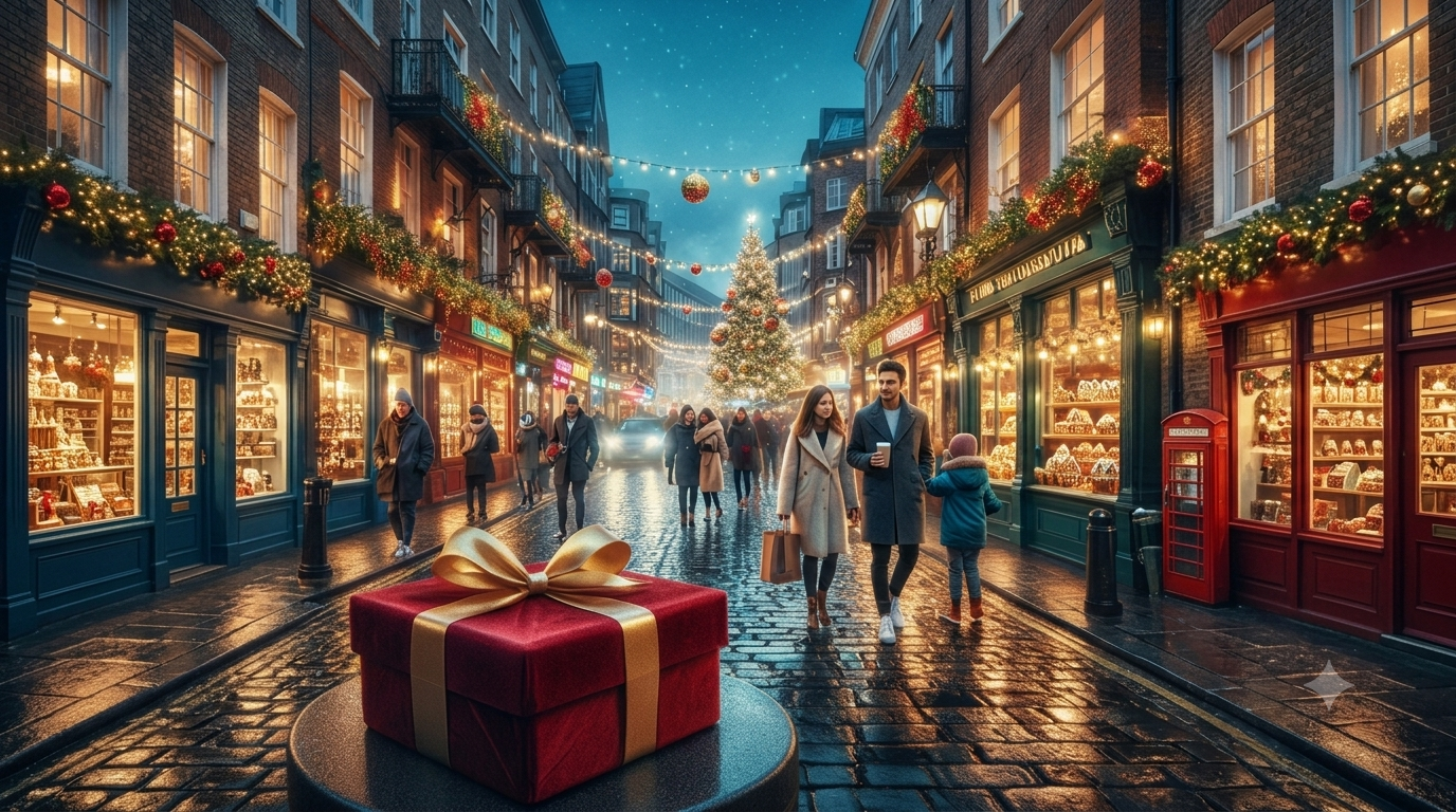 Fondo navideño para el encabezado de Canciones de Navidad